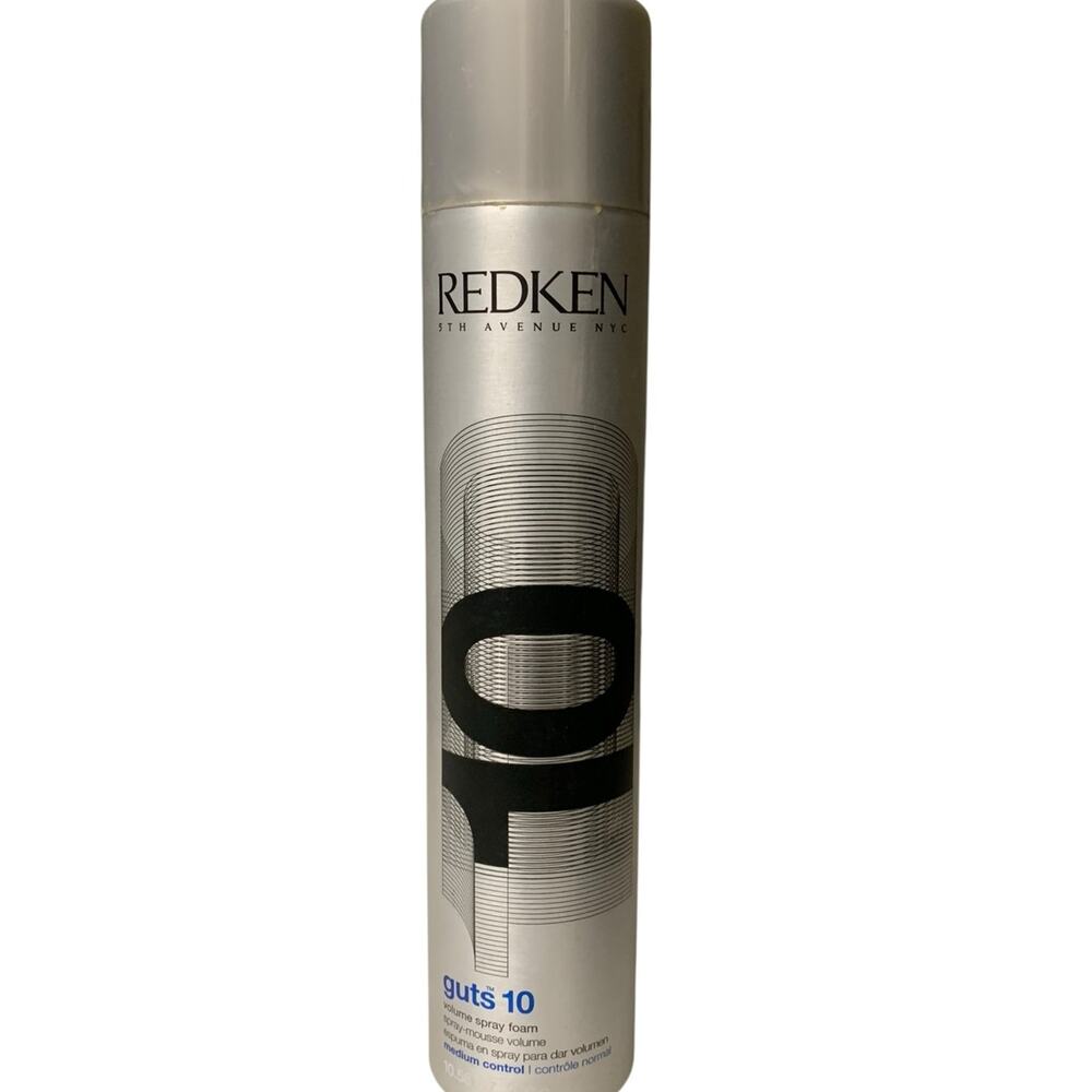 Redken Guts 10 Root Volume Spray 10.58 oz Silver Can Original Formula